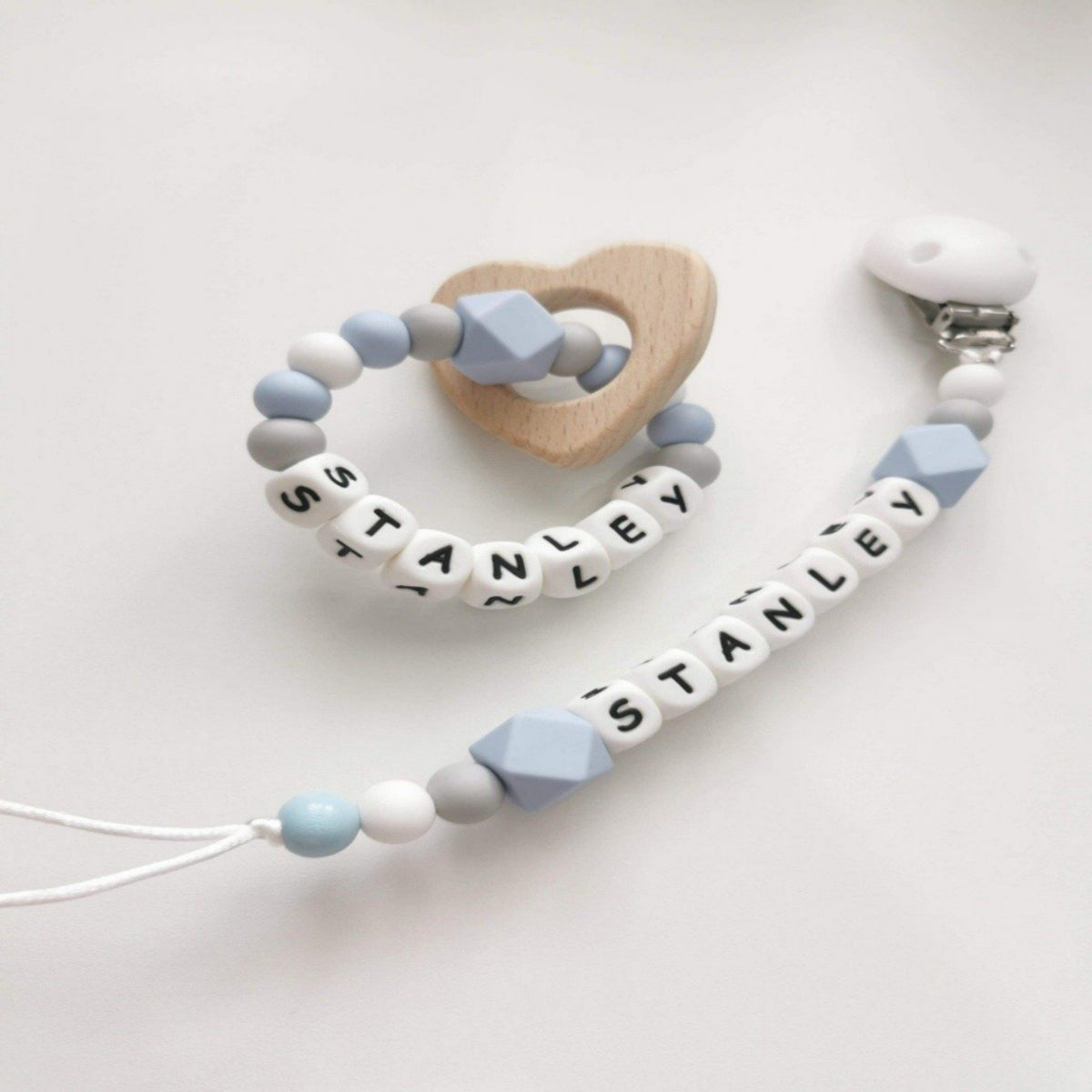 Metal hot sale teething necklace