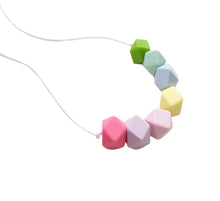 Load image into Gallery viewer, Rainbow Teething necklace
