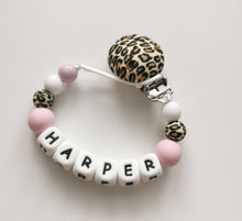 Load image into Gallery viewer, Leopard &amp; Pink Dummy clip
