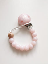 Load image into Gallery viewer, Personalised Engraved Name Silicone Dummy clip
